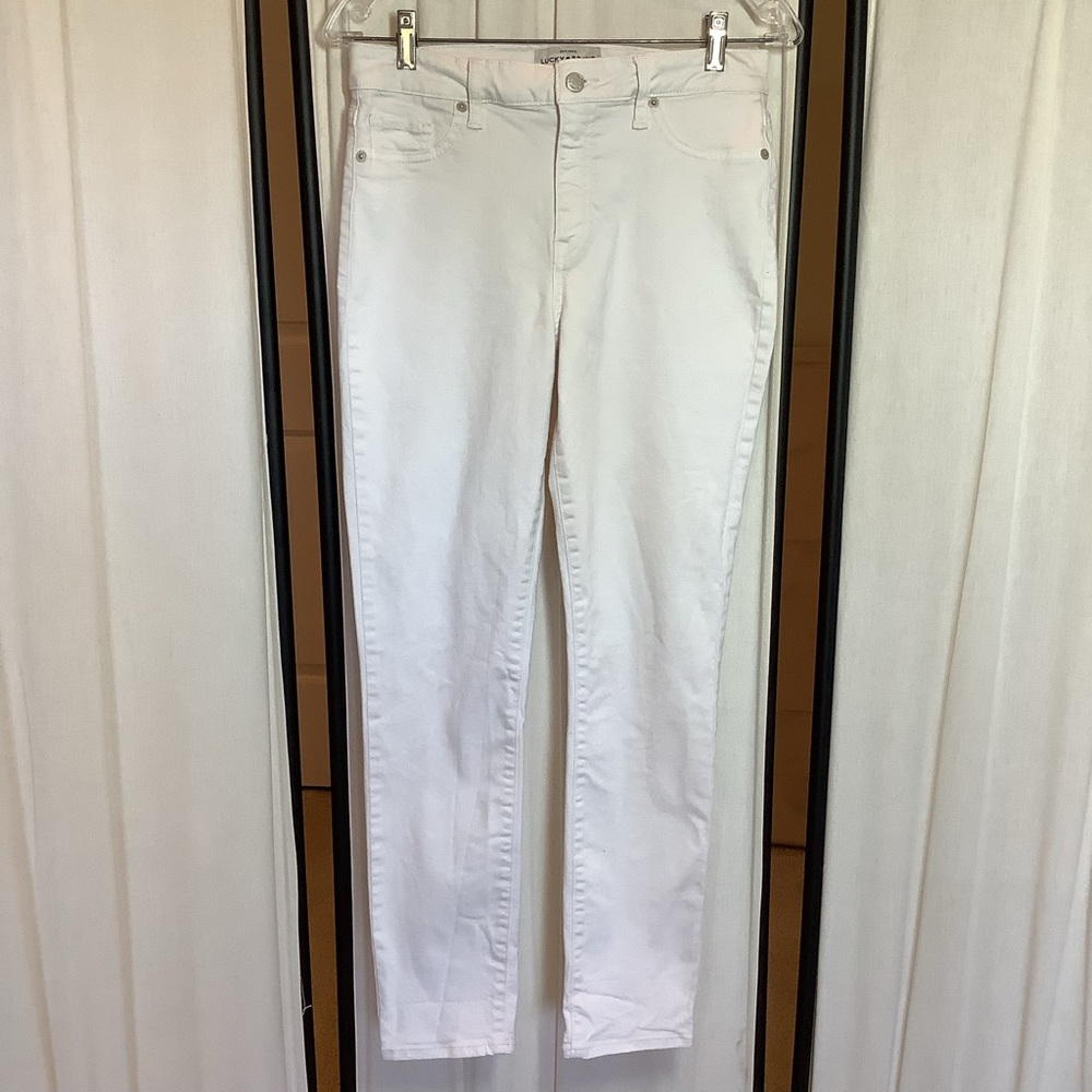 Lucky Brand White Skinny Jeans Essential